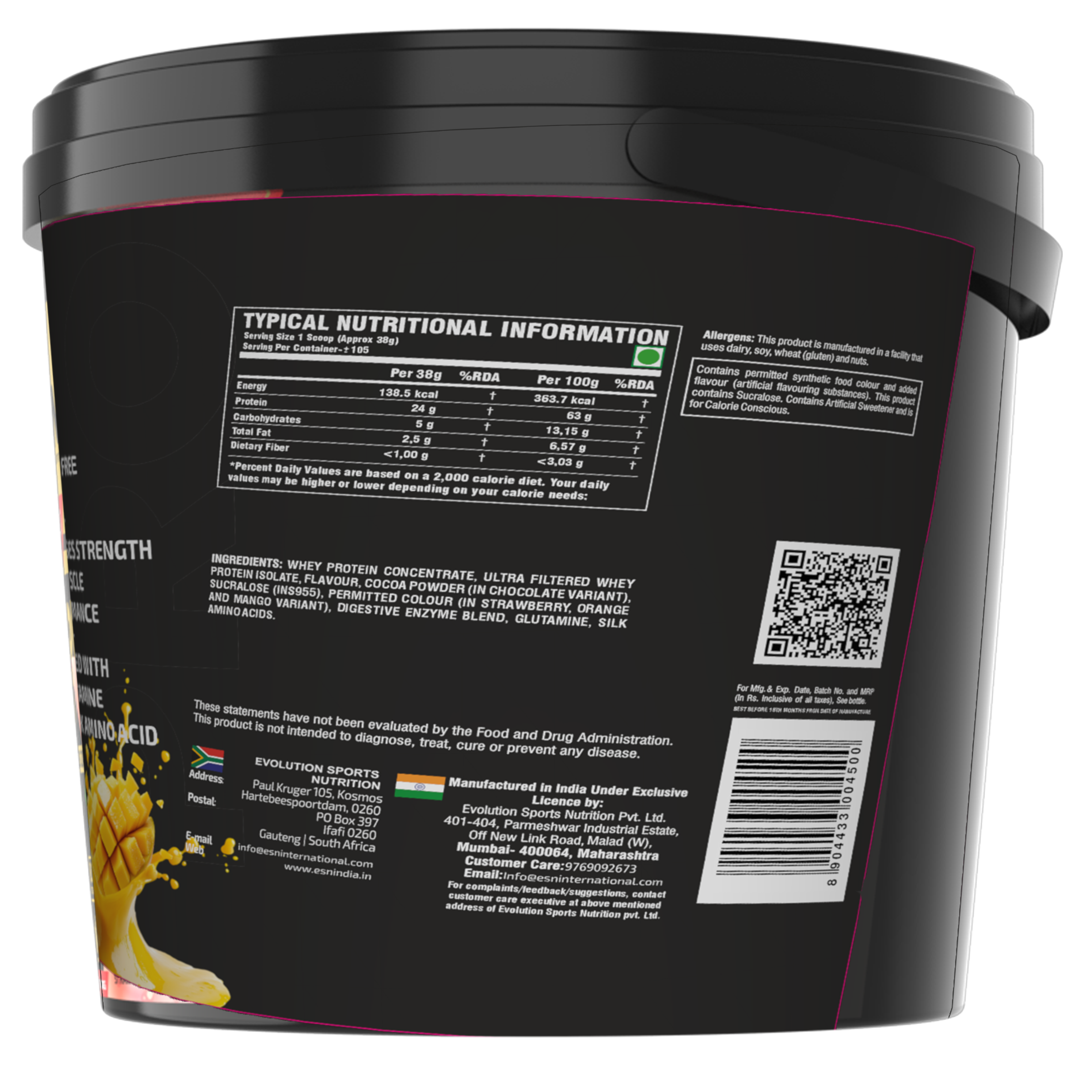 Pro Standard whey